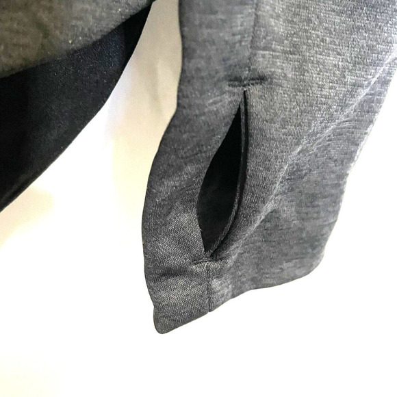 Champion Omni-Heat Midweight Baselayer Crew Duo Dry Dark Gray Size L Thumb Holes - Picture 9 of 10